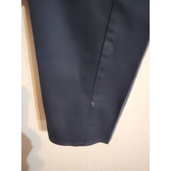 UniFirst SofTwill Work Pants Navy 38x33 Pleated Front Pockets Lightweight - Picture 4 of 9